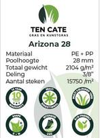 kunstgras, Arizona 28 kwaliteit, op voorraad,thuisbezorgd !!, Ophalen of Verzenden, Nieuw, 20 m² of meer, Kunstgras