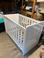 Babybox Wit Hoogglans 65x120cm, Kinderen en Baby's, Ophalen of Verzenden, Zo goed als nieuw, Ledikant