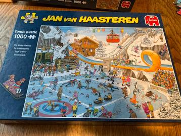 Jan van Haasteren Winterspelen Puzzel 1000 stukjes beschikbaar voor biedingen