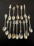 Verzilverde lepeltjes in doosjes, Ophalen of Verzenden