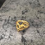 21 karaat gouden ring hart model, Sieraden, Tassen en Uiterlijk, Ringen, Ophalen of Verzenden, Nieuw, Goud