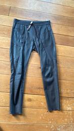 Marc-Cain bordeauxrood/bruine leren broek m5 ca 42 el taille, Verzenden, Maat 42/44 (L), Lang, Gedragen