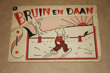Bruin en Daan's wonderlijke avonturen - Ca 1945 beschikbaar voor biedingen