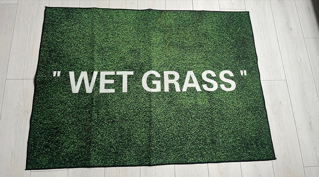 Groen 'Wet Grass' Tapijt - Modern & Comfortabel, Huis en Inrichting, Stoffering | Tapijten en Kleden, Ophalen, 100 tot 150 cm