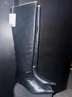 NIEUW H&M leren knielaarzen maat 39, Kleding | Dames, Hoge laarzen, H&M, Zwart, Nieuw