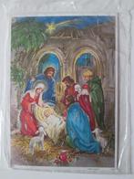 Poëzieplaat kerst adventskalender kerststal 2 A4 formaat, Ophalen of Verzenden, Nieuw