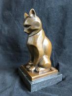 Poes, Art Deco, Gesigneerd Coenrad, brons, Ophalen of Verzenden
