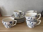 Kop en schotels IKEA upplaga met blauw decor, Huis en Inrichting, Keuken | Servies, Ophalen of Verzenden, Zo goed als nieuw, Overige stijlen