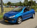 Peugeot 206 CC Cabrio 1.6-16V AUT Airco APK 07-2026, Stof, Gebruikt, Zwart, 4 cilinders