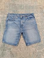 Levi's 502 Short W36 100% katoen Bronno3632 Bronno3634 Blauw, W36 - W38 (confectie 52/54), Blauw, Levi Strauss Nederland, Ophalen of Verzenden