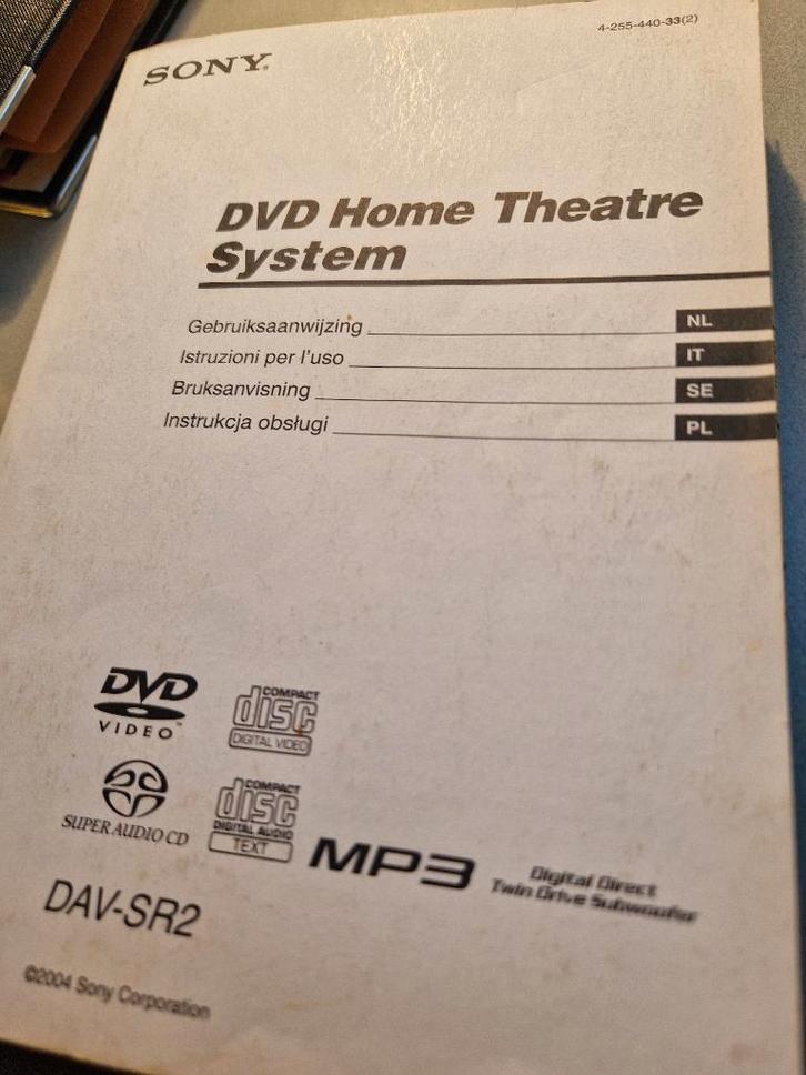 sony home theatre systeem, Audio, Tv en Foto, Home Cinema-sets, Gebruikt, Dvd-speler, 5.1-systeem, 70 watt of meer, Sony, Ophalen