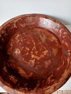 Mooi kerst cadeau Antiek houten schaal nieuw 45cm, Antiek en Kunst, Ophalen of Verzenden, Brons