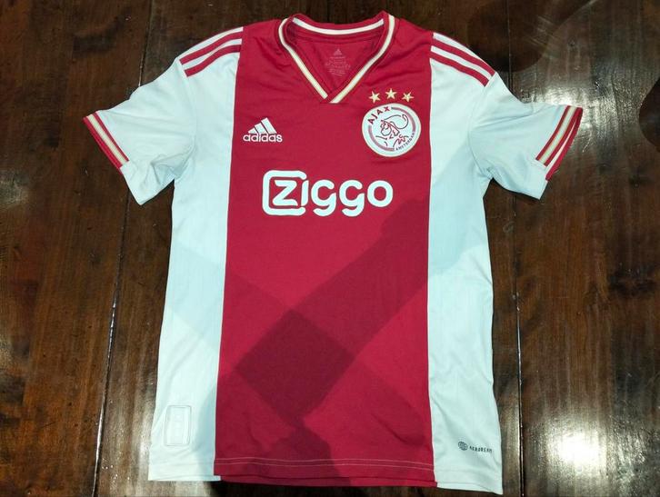 Twee Ajax shirts (origineel), Sport en Fitness, Voetbal, Gebruikt, Shirt, Maat L, Ophalen of Verzenden