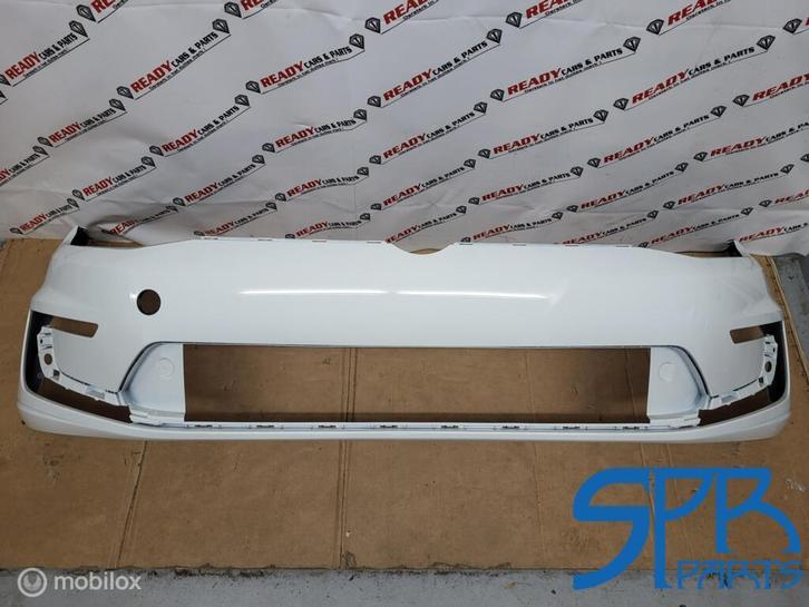 Voorbumper E-GOLF GOLF 7 FACELIFT PURE WHITE LC9A 5GE807221C, Auto-onderdelen, Carrosserie en Plaatwerk, Bumper, Volkswagen, Voor