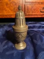 Tinnen Peperstrooier empire h 15 cm, Ophalen of Verzenden