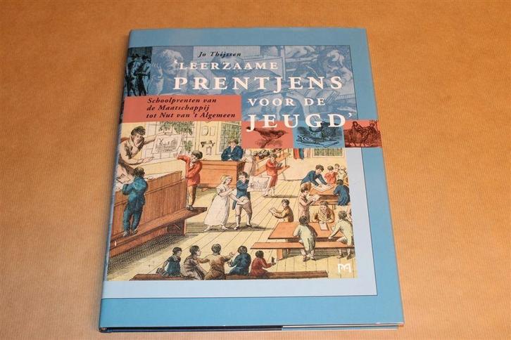 'Leerzaame Prentjens' — Schoolprenten van 't Nut, Boeken, Kunst en Cultuur | Beeldend, Zo goed als nieuw, Ophalen of Verzenden