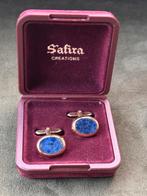 Safira Creations Manchetknopen - Nieuw in Doos, Sieraden, Tassen en Uiterlijk, Manchetknopen, Ophalen of Verzenden, Nieuw, Steen