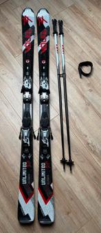 Volkl Unlimited AC10 Ski's 163cm + Leki Stokken, 160 tot 180 cm, Gebruikt, Carve, Skiën