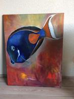 Schilderij modern visje, Ophalen of Verzenden