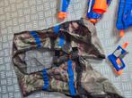 Nerf set met vest, Ophalen of Verzenden, Zo goed als nieuw