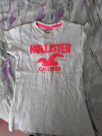 Zgan wit Hollister T-shirt.  Maat S, Kleding | Dames, T-shirts, Hollister, Ophalen of Verzenden, Wit, Zo goed als nieuw