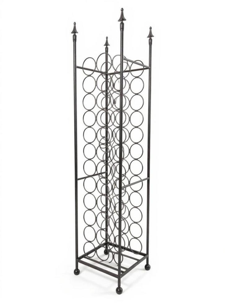 Wijnrek voor 39 flessen, Huis en Inrichting, Woonaccessoires | Wijnrekken, Gebruikt, 75 cm of meer, Metaal, 25 flessen of meer