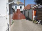 Vintage industriële hanglamp, van Louis Poulsen, 1970, Ophalen of Verzenden, Gebruikt, Metaal, Minder dan 50 cm