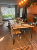 Eettafel en salontafel DIY 6-8 persoons, Huis en Inrichting, Tafels | Eettafels, Ophalen, Zo goed als nieuw, Vijf personen of meer