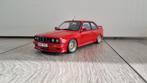 1:18 AutoArt BMW M3 E30 Sport Evolution/ Rood/ BBS RS/ EVO, Gebruikt, Ophalen of Verzenden, Auto, Autoart