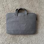 Laptoptas 15.4 inch met handvat en opbergvak - Licht Grijs, Ophalen, 15 inch, Zo goed als nieuw, Aktetas