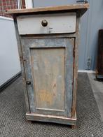 Vintage Nachtkastje uit grootmoeders tijd, Ophalen, Gebruikt, Minder dan 45 cm