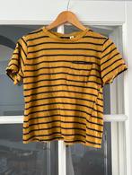 Okergeel gestreept t-shirt BDG maat L, Kleding | Dames, Geel, Maat 42/44 (L), Ophalen of Verzenden, Zo goed als nieuw