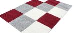Vloerkleed Life 60x110 rood grijs wit nieuw!, Nieuw, Rood, Rechthoekig, 100 tot 150 cm