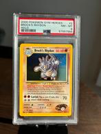 Brock’s Rhydon NM-Mint, Hobby en Vrije tijd, Verzamelkaartspellen | Pokémon, Ophalen of Verzenden, Zo goed als nieuw, Losse kaart