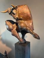 Bronzen Stier van Wim Steins - Oplage 3/4, Antiek en Kunst, Ophalen