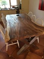 Stalen Onderstel Kruispoot - 80x71cm, Huis en Inrichting, Tafels | Eettafels, Ophalen, Nieuw, 50 tot 100 cm, Metaal