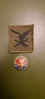 Luchtmobiele brigade speld, Verzamelen, Ophalen of Verzenden, Landmacht, Nederland, Embleem of Badge