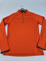 Kjus Skipully half zip Oranje Heren M, Kleding | Heren, Truien en Vesten, Ophalen of Verzenden, Maat 48/50 (M), Oranje