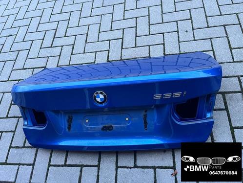 Kofferklep Bmw 3-Serie F30 Blauw B45, Auto-onderdelen, Carrosserie en Plaatwerk, Achterklep, BMW, Achter, Gebruikt, Herkomst onderdeel bekend
