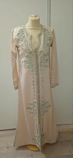 Kaftan Lichtroze met Zilver - Maat S, Ophalen of Verzenden, Zo goed als nieuw, Roze, Maat 36 (S)