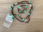 Jade spinel bergkristal collier en armband ., Sieraden, Tassen en Uiterlijk, Kettingen, Ophalen of Verzenden, Zo goed als nieuw