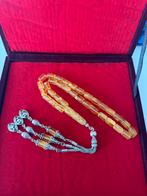 Damla kehribar gumus puskul, Ophalen of Verzenden, Overige materialen