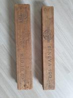 Oude houten sigarenmallen, Ophalen