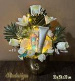 Deco Bloemen Goud LED met Cadeau tip trouwen gift, Ophalen of Verzenden, Nieuw