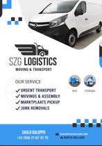 Urgent transport / bus met chaffeur / van with driver, Diensten en Vakmensen, Verhuizers en Opslag, Inpakservice, Opslag