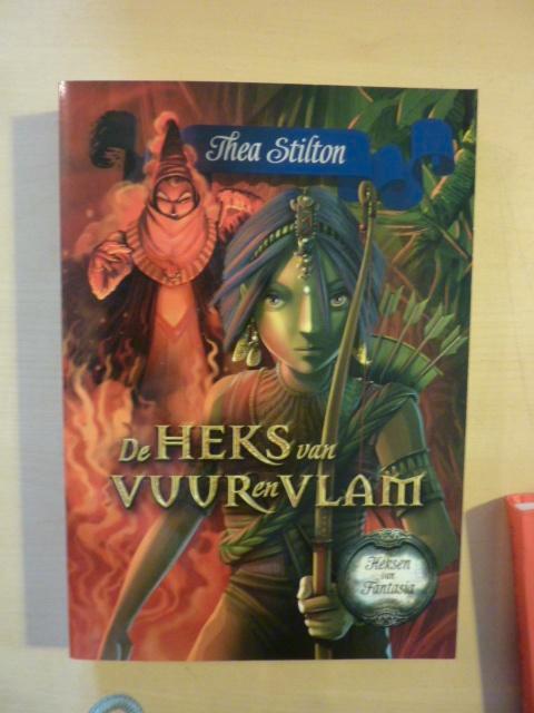 Thea Stilton - De heks van vuur en vlam, Boeken, Overige Boeken, Zo goed als nieuw, Ophalen of Verzenden