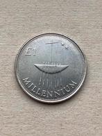 Ierland 1 pond 2000 millennium, Ophalen of Verzenden, Overige landen