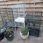 3 Vogelkooien te Koop, Ophalen, Gebruikt, Metaal, Vogelkooi