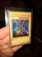 Yu-gi-oh Red-Eyes B. Dragon  SDJ  Ultra Rare, Ophalen of Verzenden, Zo goed als nieuw, Losse kaart, Foil
