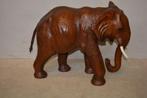 leren olifant, Antiek en Kunst, Curiosa en Brocante, Ophalen